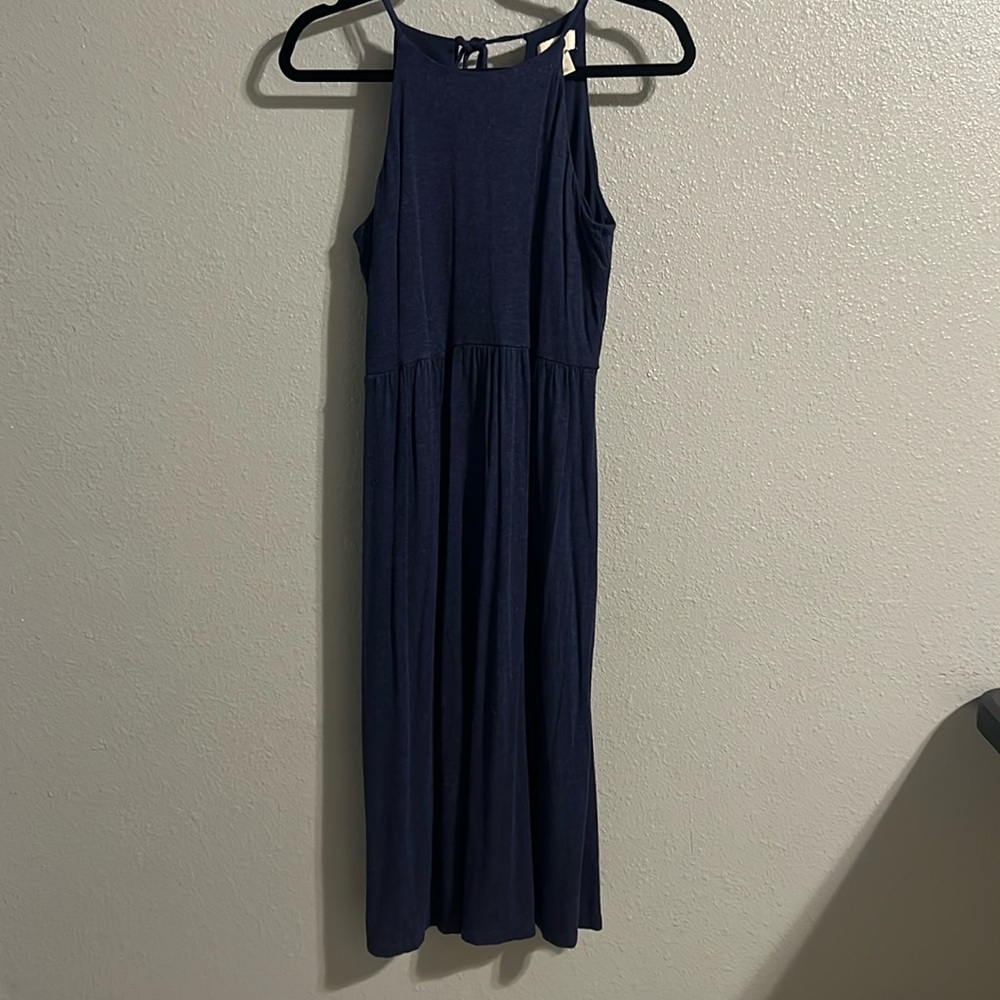 LOFT Navy Dress
